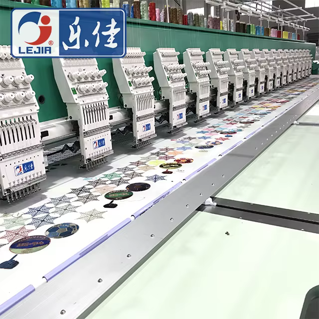 21 Head Industrial Embroidery Sewing Machine — image 5