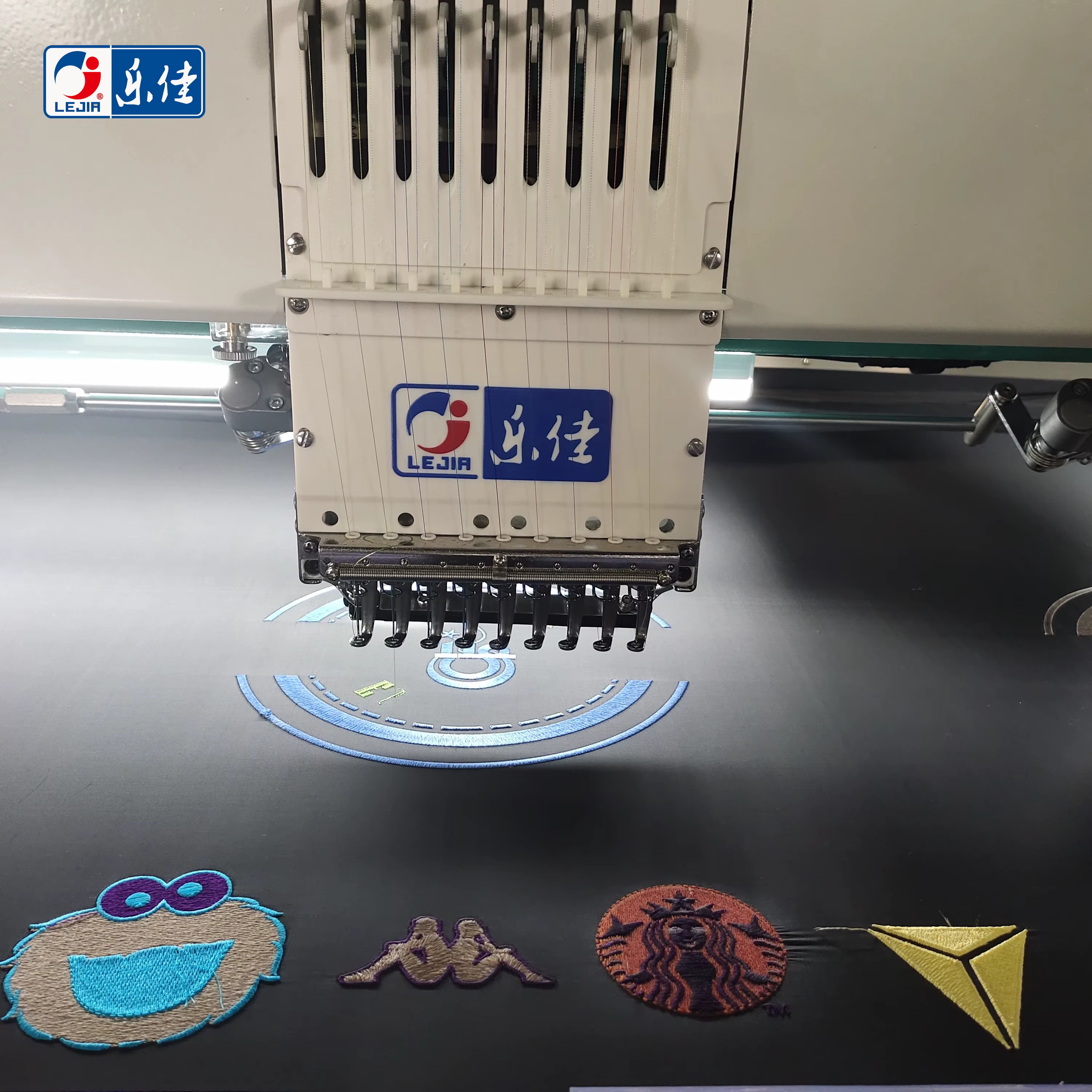 6 Head Flat Computerized Embroidery Machine — image 3