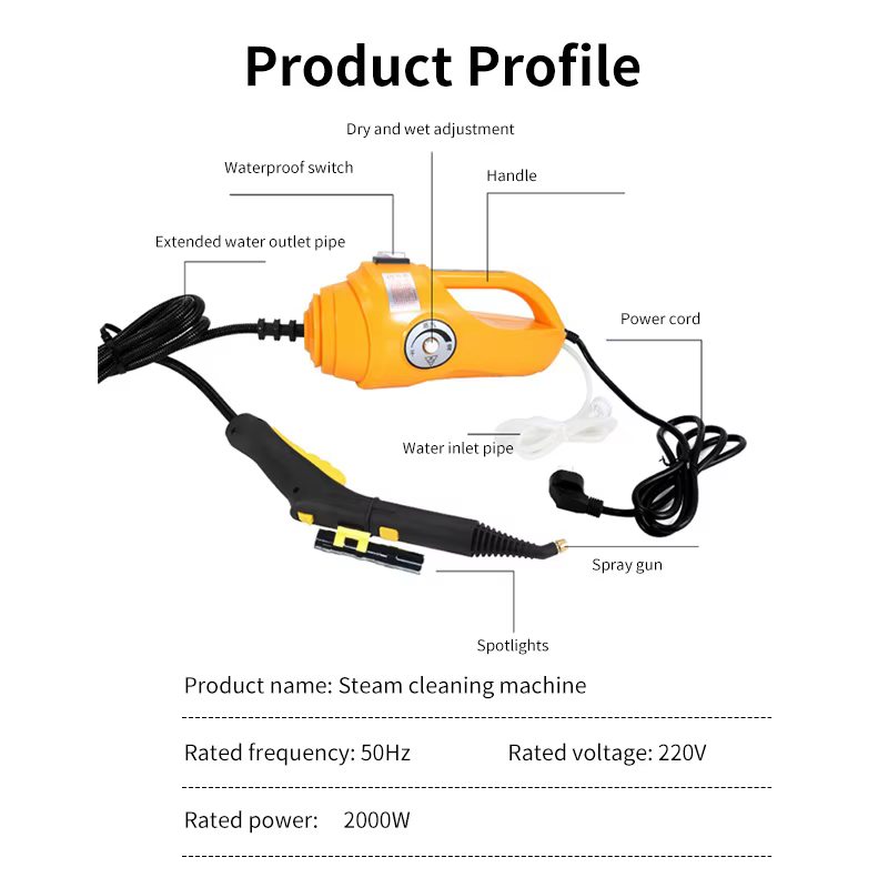 Small Multi Functional Steam Cleaner High — image 6