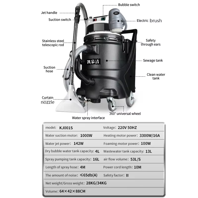 220V Electric Multifunctional Vacuum Cleaner Automatic — image 5