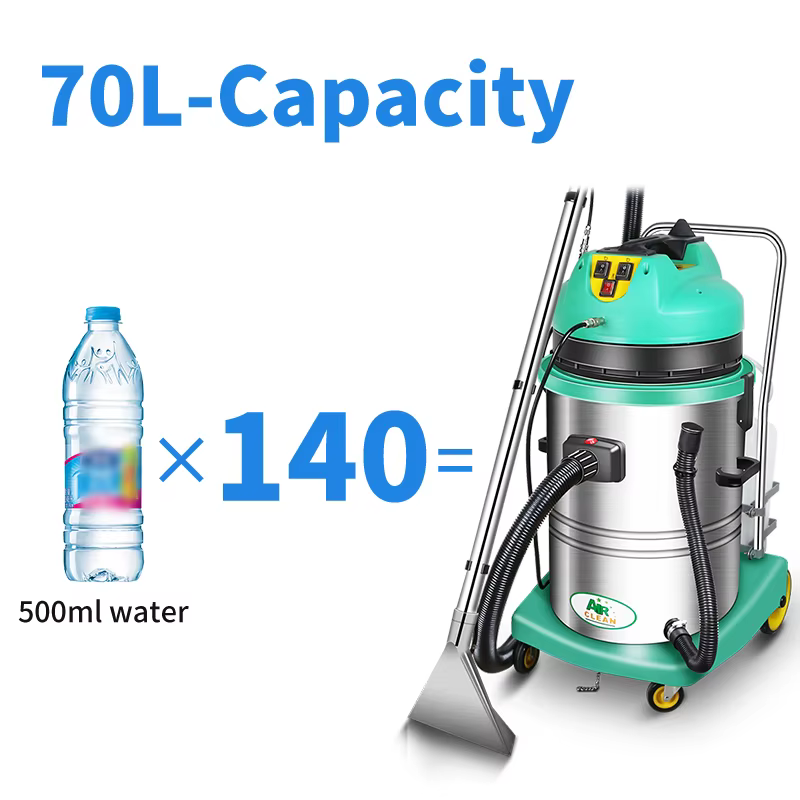 Carpet washing machine, spray and suction integration Internet cafe theater seat curtain fabric sofa auto scrubber — image 2