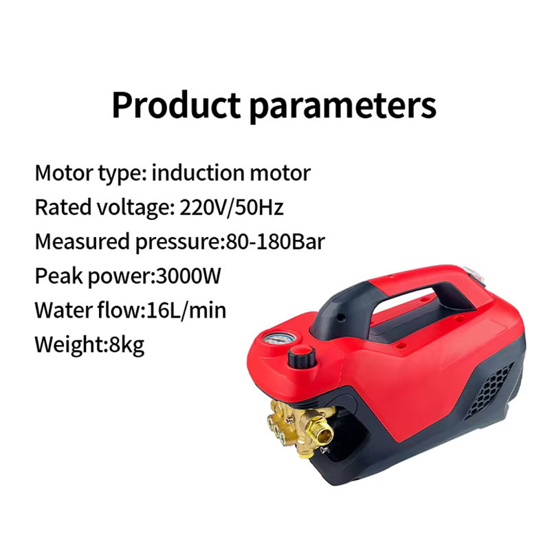 Multifunctional Electric Pressure Washer 3000w 180bar — image 6