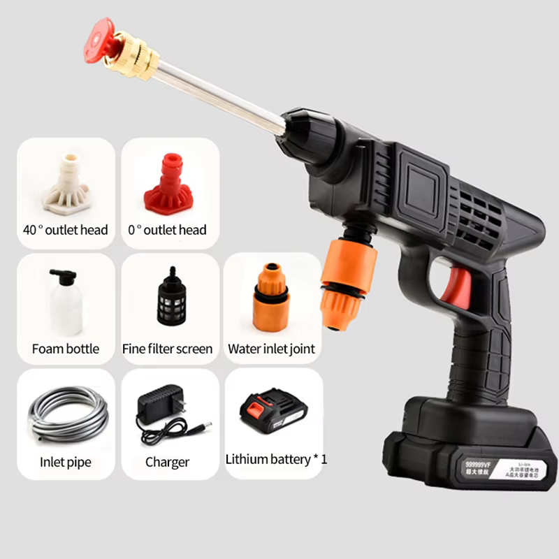 Portable Hand Held Manual Car Washer — image 2