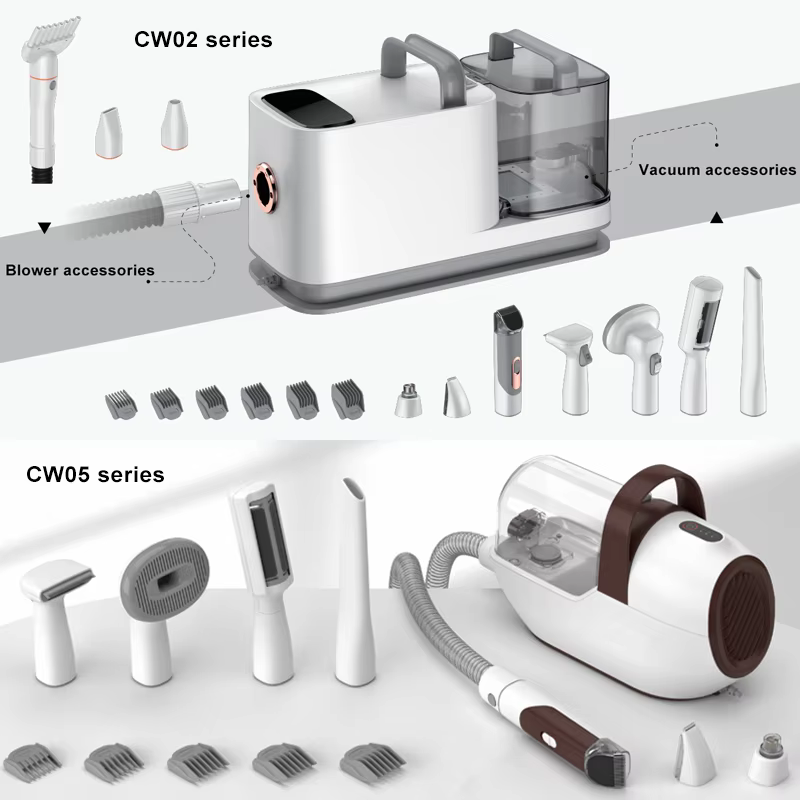 Battery Chargeable Pet Grooming Vacuum Kits — image 5
