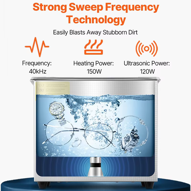 2L 3L Capacity Small Ultrasonic Cleaner — image 3