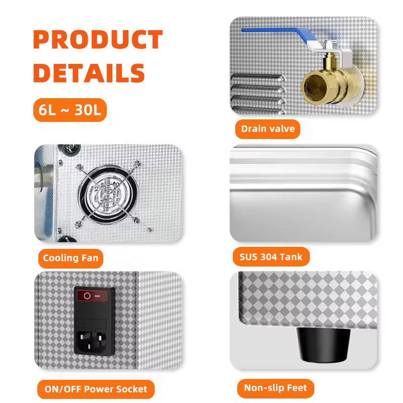 Commercial Industrial Ultrasonic Cleaners For Wrench — image 4