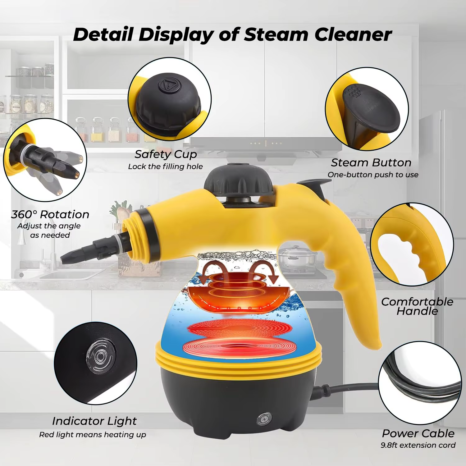 Small Handheld Portable High Temperature Vacuuming — image 3