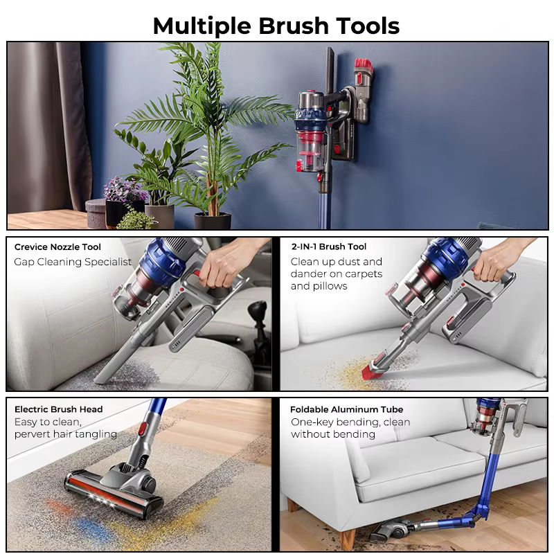 Wholesale 250W 350W Handheld Wireless Vacuum — image 3