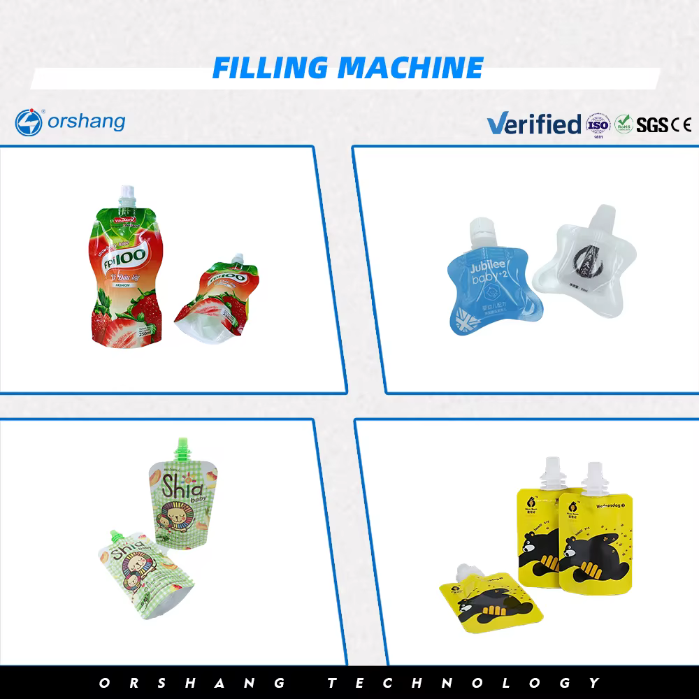 Orshang Electric Automatic Spout Pouch Filling — image 3