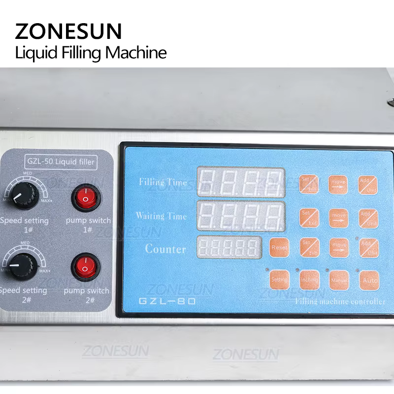 ZONESUN 2 Heads Semi Automatic Diaphragm — image 3