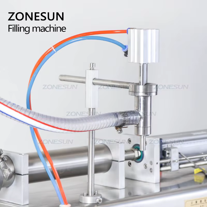 ZONESUN Pneumatic Piston Liquid Filler Shampoo — image 2