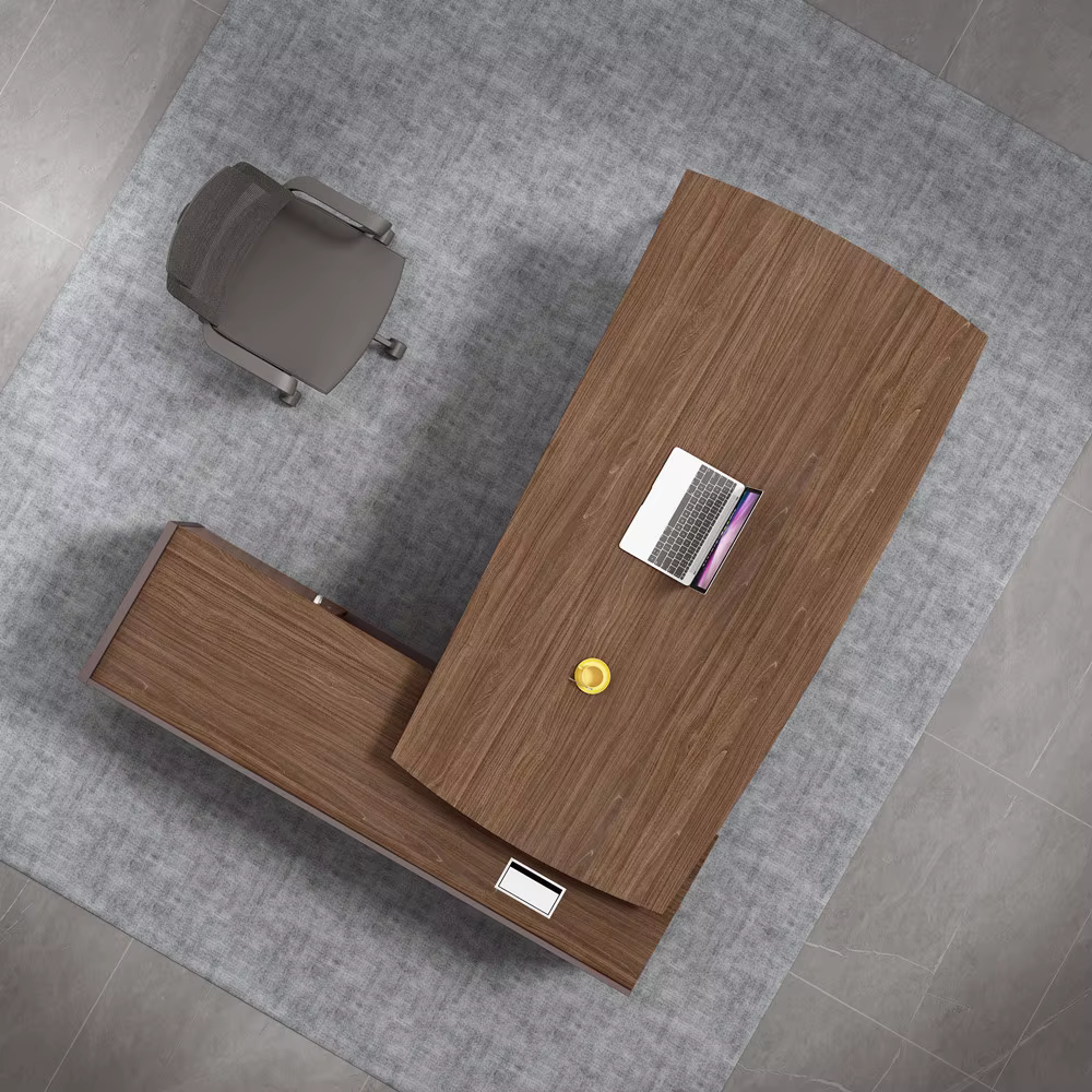 Executive Office Desk L Shape Luxury — image 3