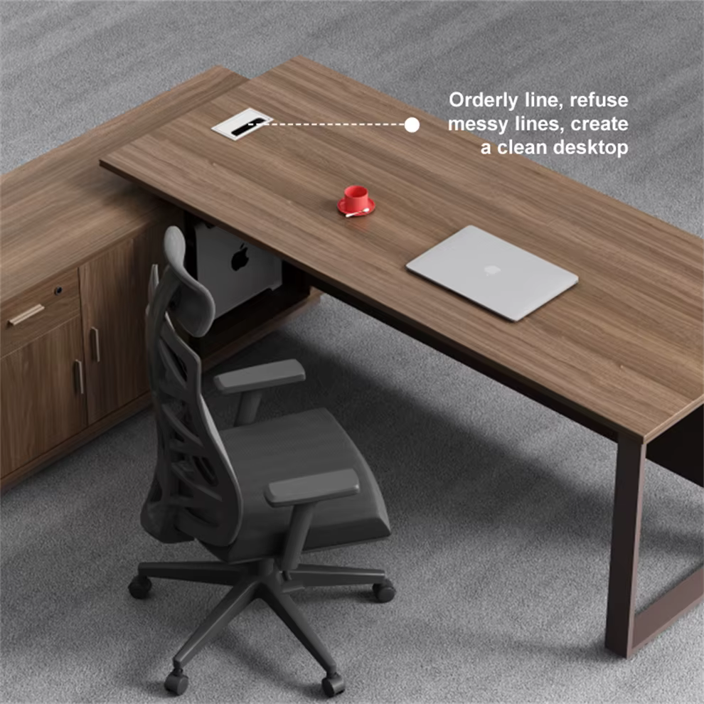 Executive Boss Working Table Desk With — image 3