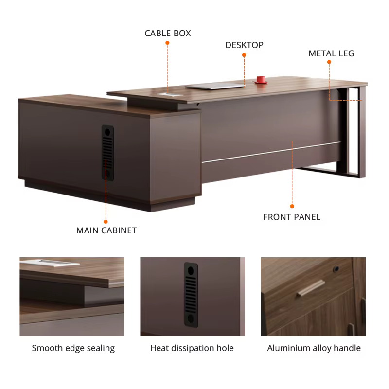 Wholesale Modern Executive Desk Office Furniture — image 3