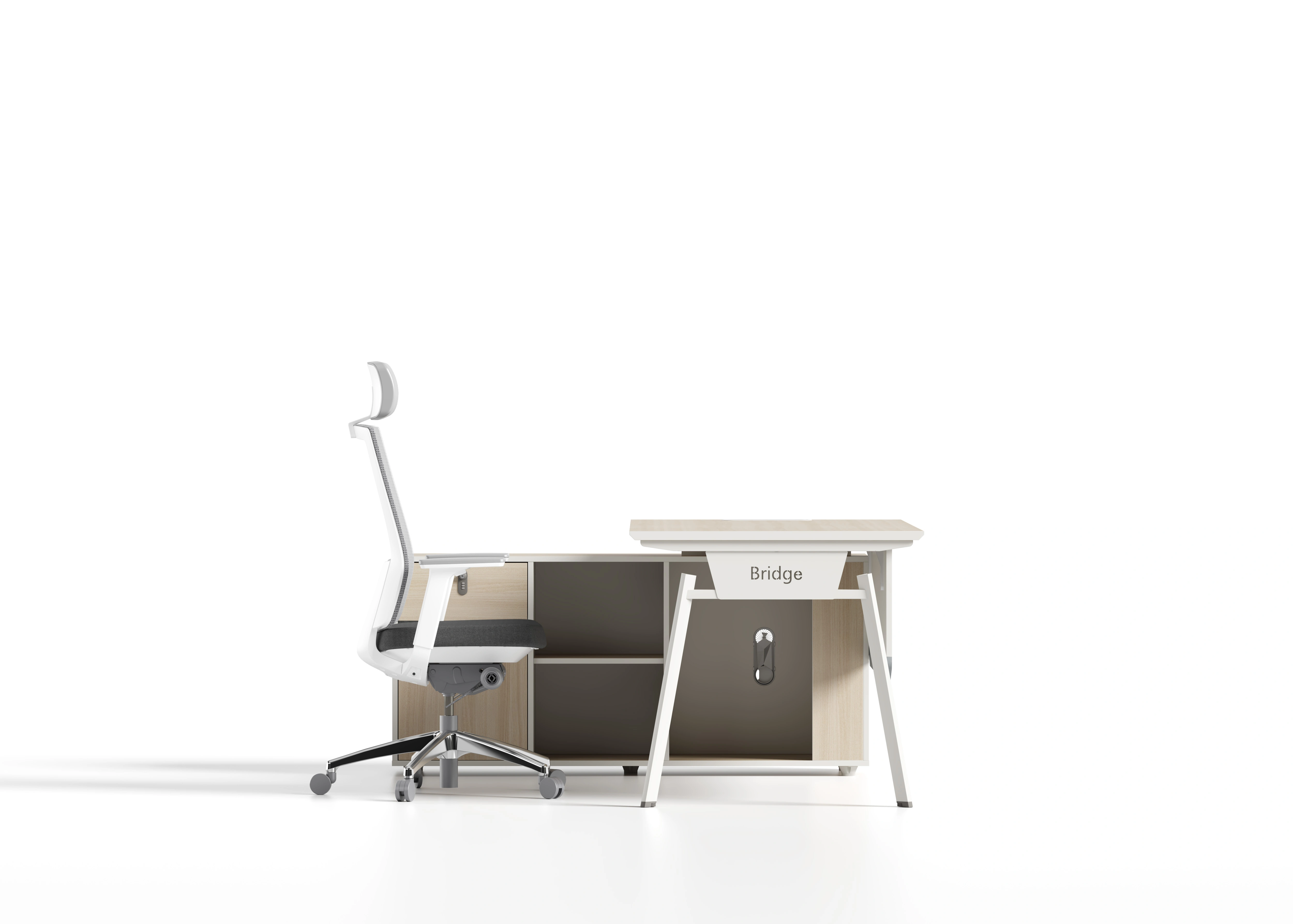Luxury Modern L Shape Executive Office — image 3