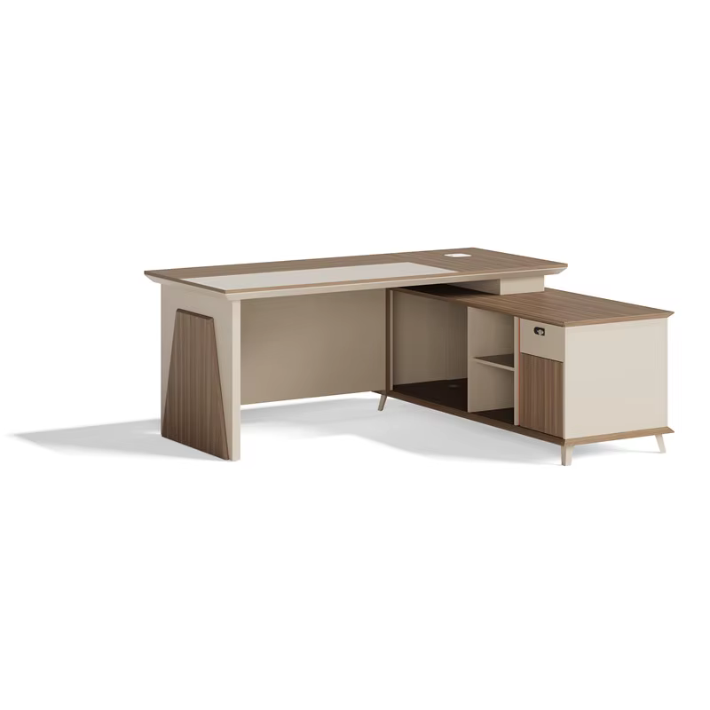 Executive Large Modern Wooden Office Table — image 2