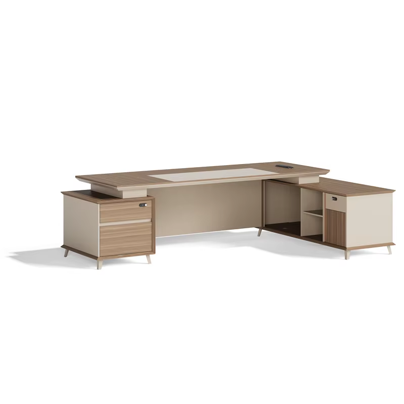 Modern Executive L Shaped Manager Table — image 2