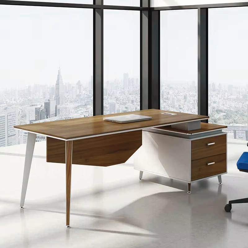 Luxury Executive Boss Office Desk Wooden — image 2