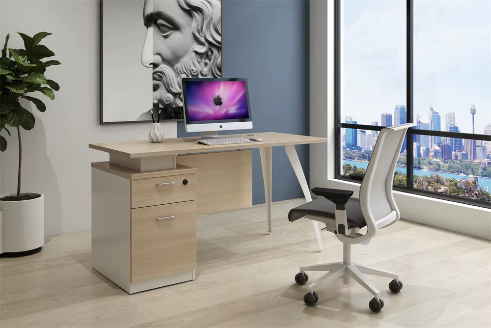 Modern Wooden Staff Office Computer 1 — image 3