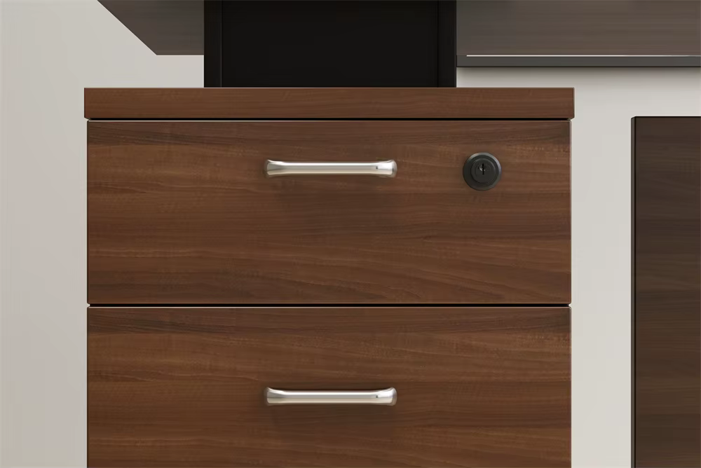 Modern Wooden Staff Office Computer 1 — image 4