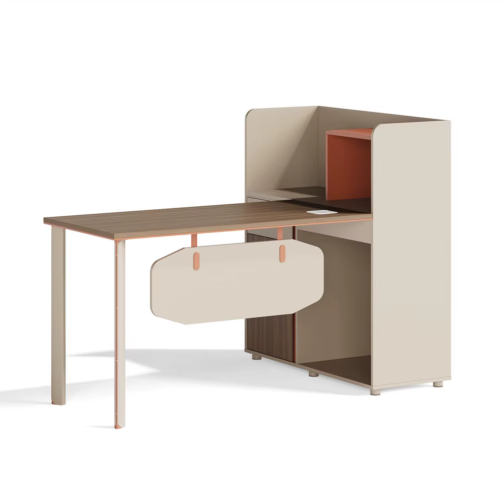 Home Office Desk Computer Wooden Computer — image 2
