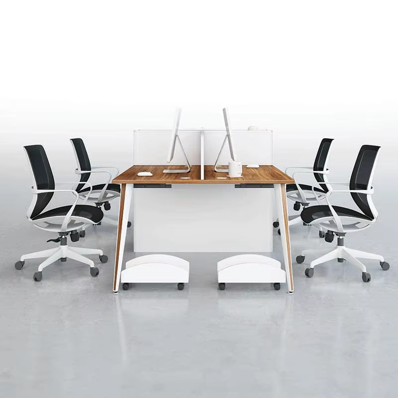 Modular Office Furniture 4 Staff Desk — image 2