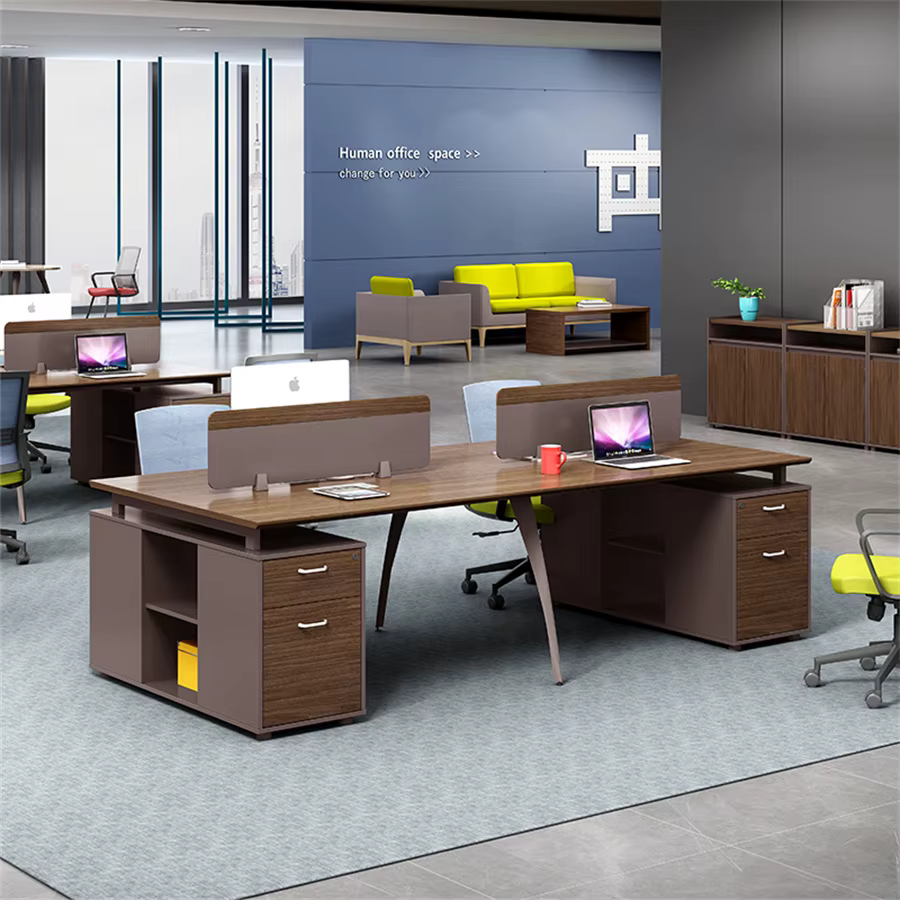 Office Partitioned Tables 4 Person Partition — image 2