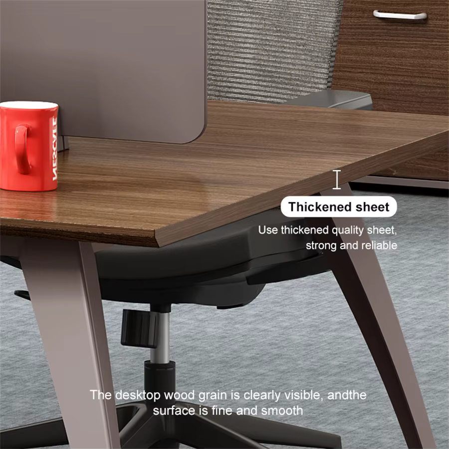 Office Partitioned Tables 4 Person Partition — image 5