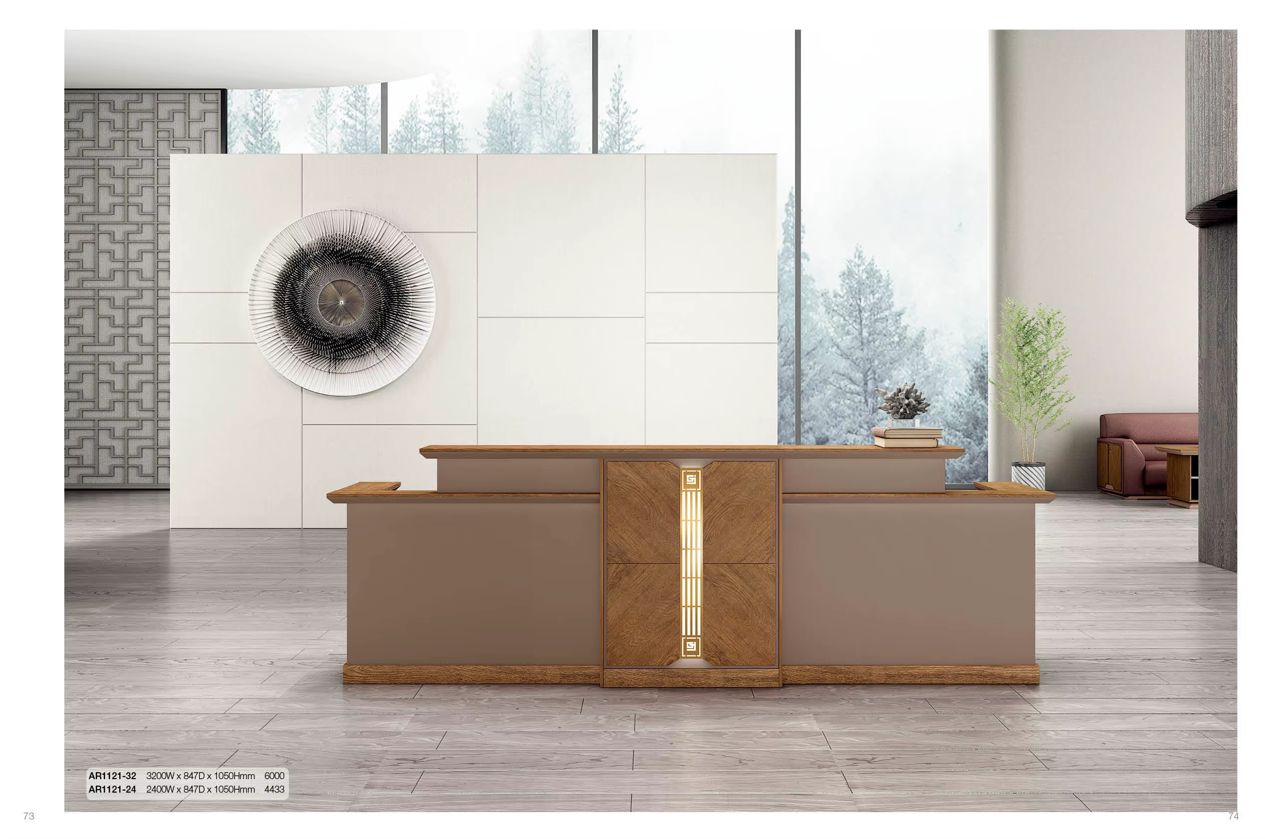 Office Reception Corner Tables Modern Office — image 3