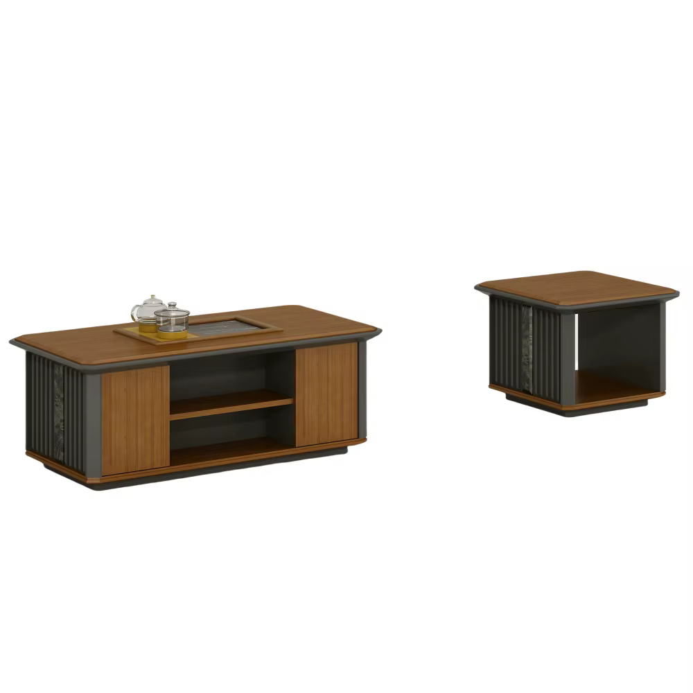 Office Furniture Modern Sectional Leather Office — image 4