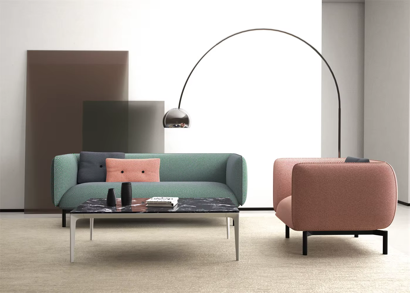 Office Room Furniture Waiting Reception Sofa — image 3