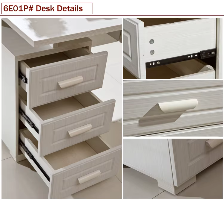 Desktop Table Computer Office Desk L — image 3