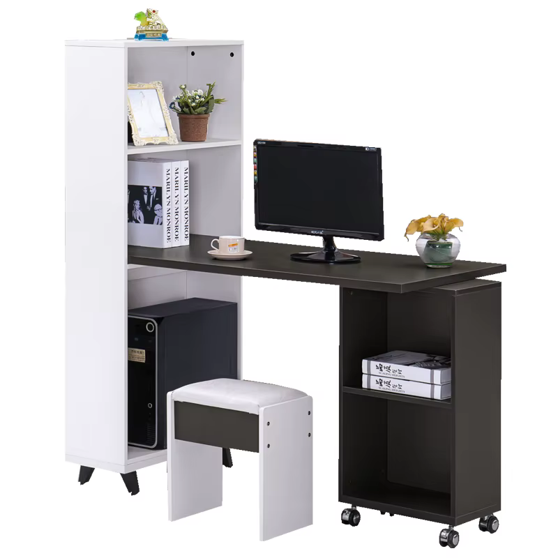 Computer Corner Desk Table With Chair — image 2