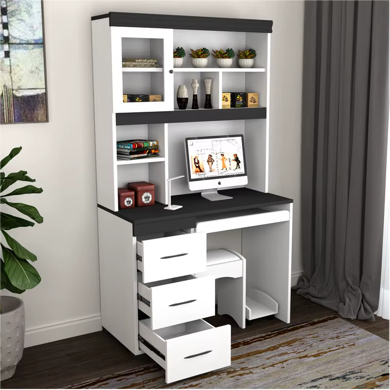 L Shape Writing Desk Small Computer — image 2