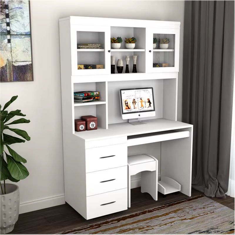 L Shape Writing Desk Small Computer — image 4