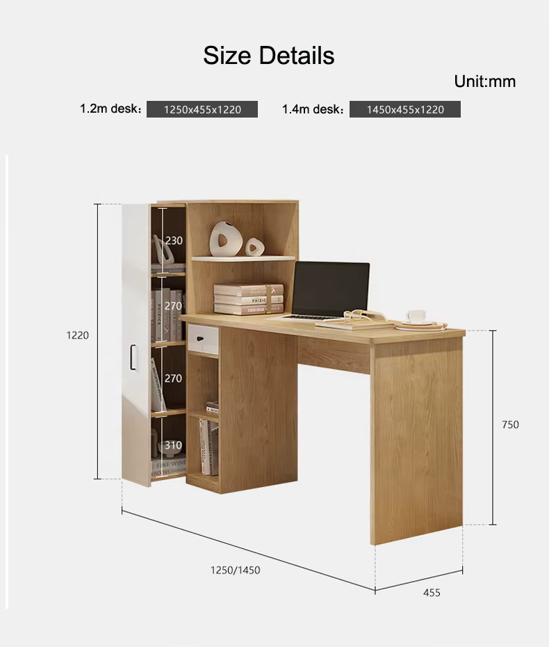 Modern Home Office Writing Corner Cabinet — image 6
