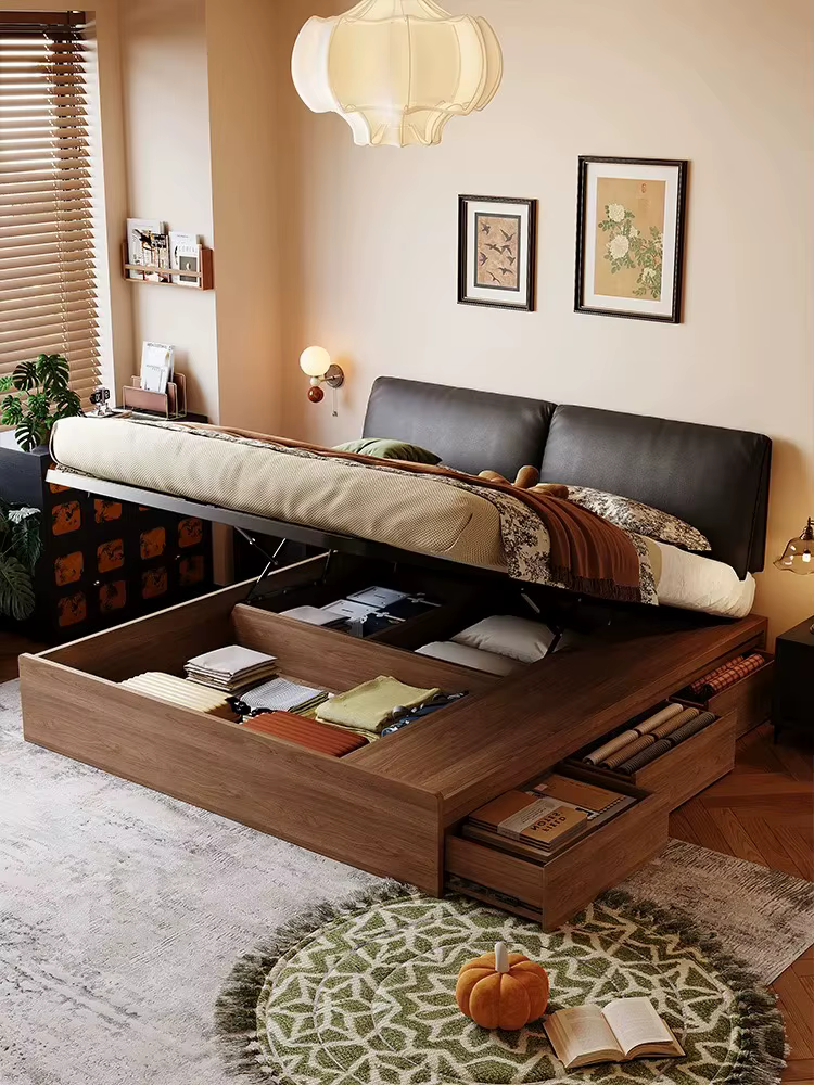 Customized Hotel Multifunction Upholstery Comfortable Wooden — image 2