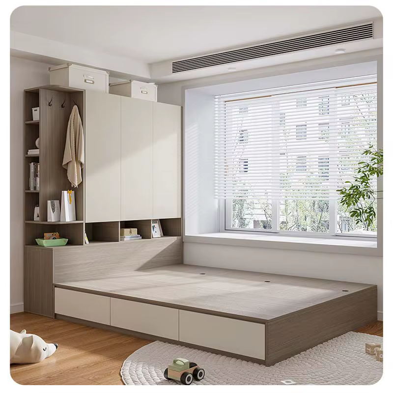 Furniture Multifunctional Full Bed Frame Queen — image 3