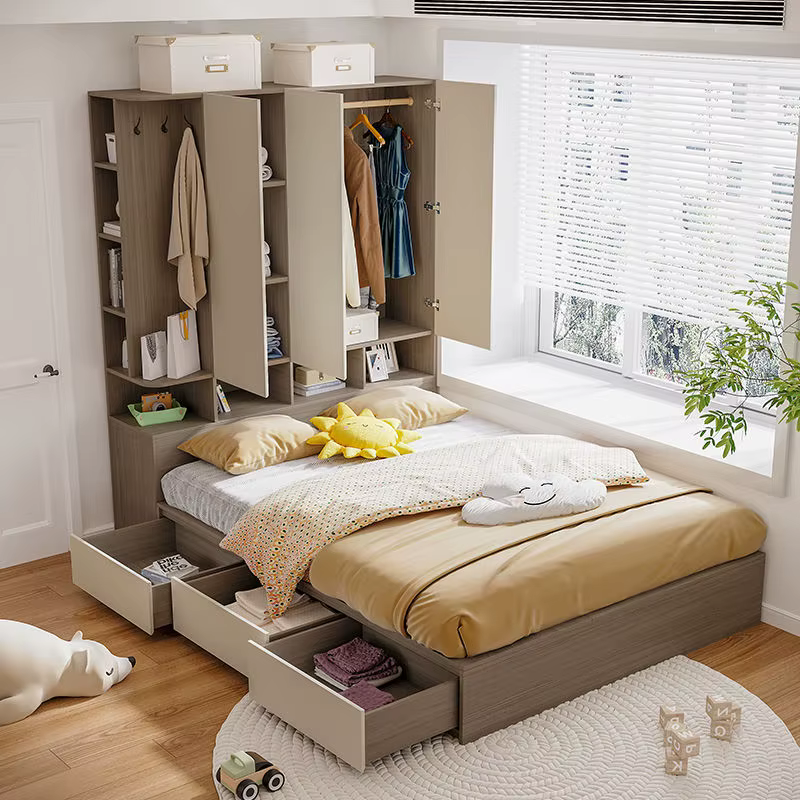 Furniture Multifunctional Full Bed Frame Queen — image 4