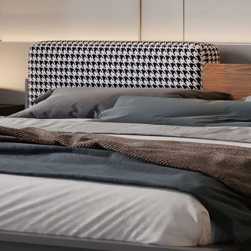 Night Table Bedside Black Queen Morden — image 3