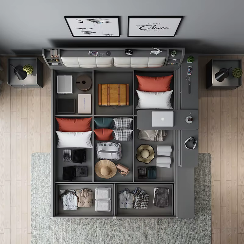 Space Saver Beside Table Hydraulic Storage — image 4