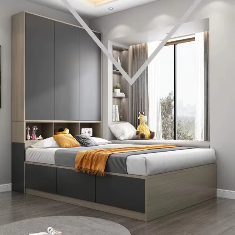 Cabinet Sleeping Bedroom Tatami Wood Girls — image 2