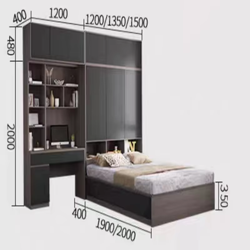 Cabinet Sleeping Bedroom Tatami Wood Girls — image 5