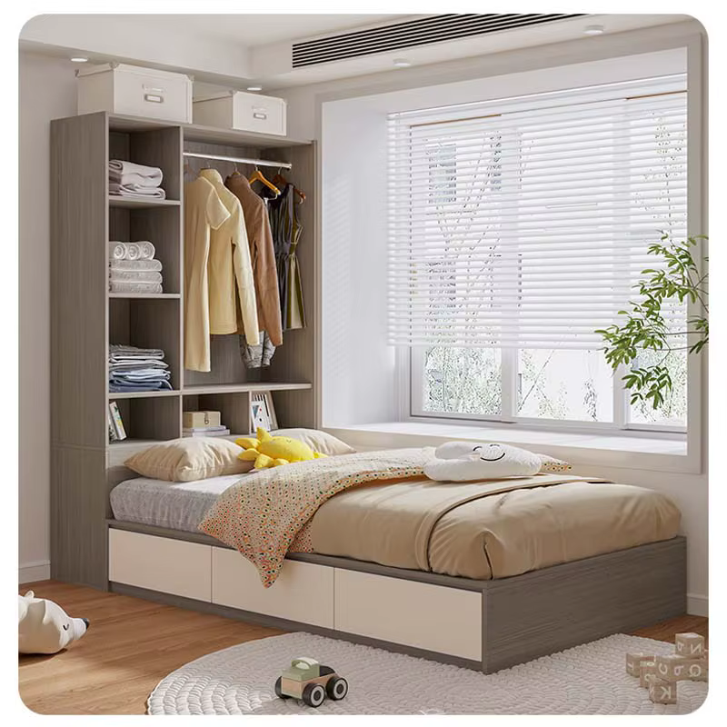 Storage Comforter Set Multifunction Modern Single — image 4