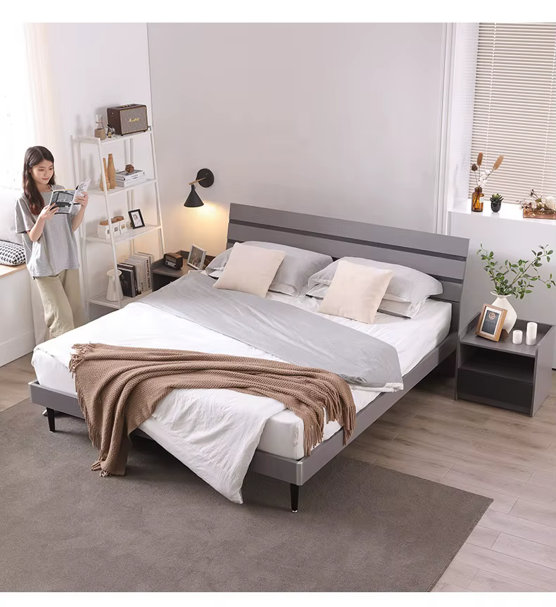 Full Bedroom Low Modern Wooden Models — image 4