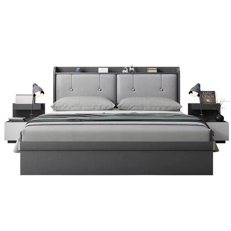 2022 Latest Furniture Bedroom Upholstered Modern — image 4
