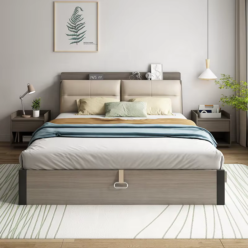 Space Saving Double Cabinet Queen Wood — image 4