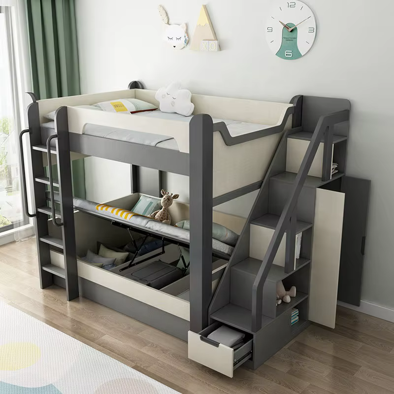 Teens Wood Storage Bedroom Home Wooden — image 6