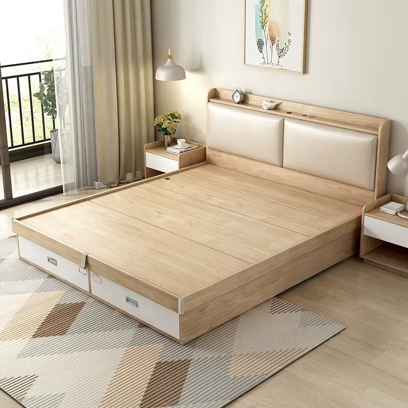 Room Modern Bedroom King Size Multifunctional — image 5