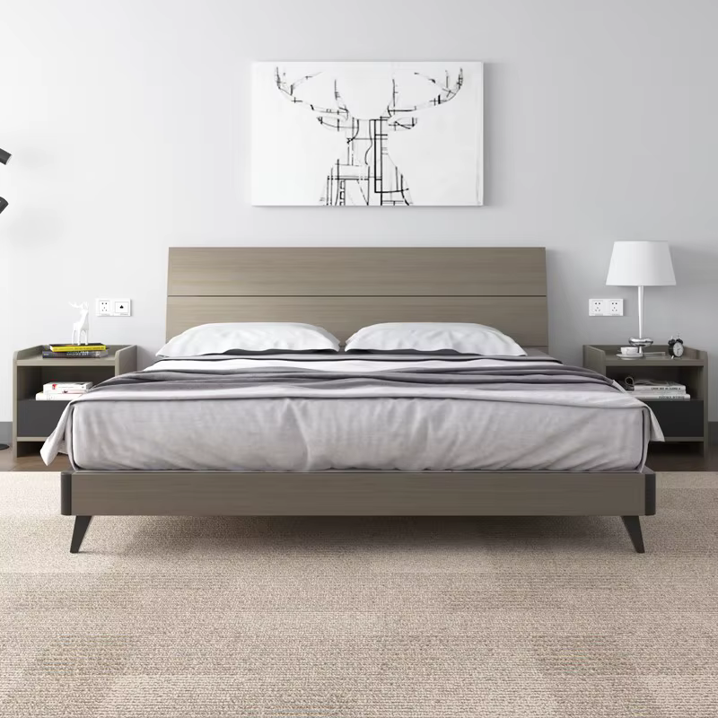 Double Bed Set Furniture 180X200 Queen — image 2